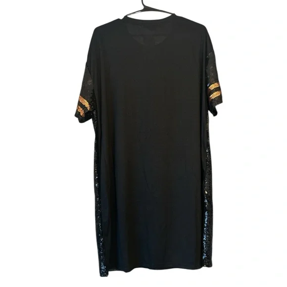 Sequin Classy Until The Game Star Football Dress  -  S/M - Picture 6 of 6